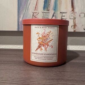 Homemade Sourdough Candle